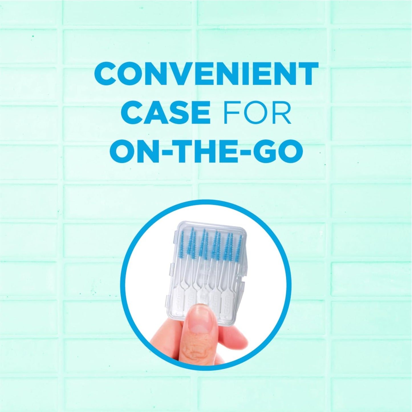 Soft-Picks Wide Space, Easy to Use Dental Picks for Teeth Cleaning and  Health, with Convenient Carry Case, Dentist Recommended Dental Picks, 100 Count (Pack of 3)