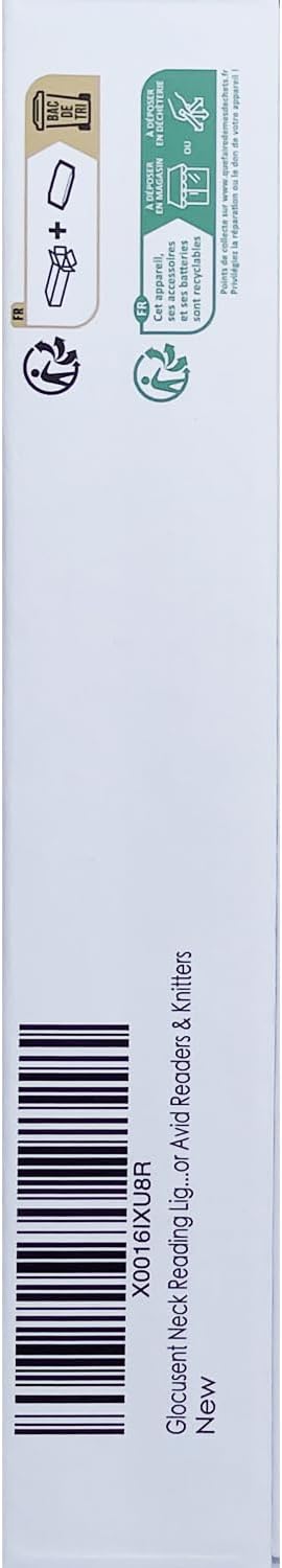 Book Light, 3-Color & 6-Brightness Reading Light, Bendable Neck Light, 80-Hr Lasting Rechargeable Lamp, Perfect Book Light for Reading in Bed, Knitting, Camping, Repairing, Book Lovers Gifts