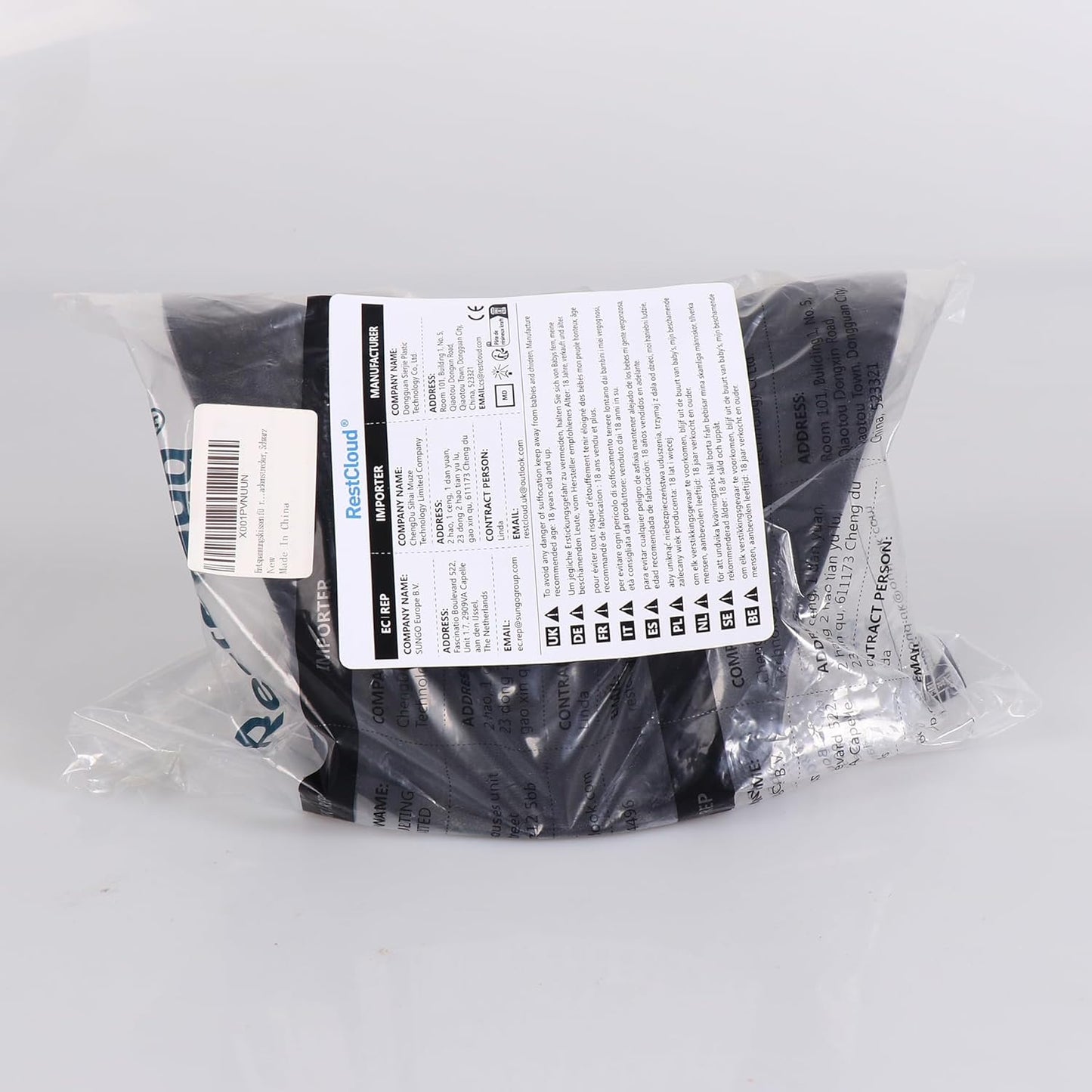 Neck and Shoulder Relaxer, Cervical Traction Device for TMJ Pain Relief and Cervical Spine Alignment, Chiropractic Pillow, Neck Stretcher (Black)