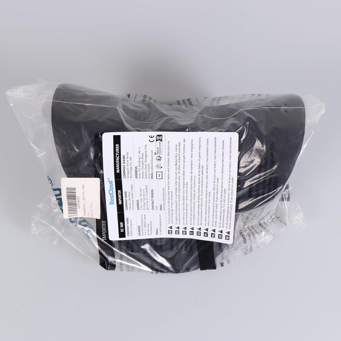 Neck and Shoulder Relaxer, Cervical Traction Device for TMJ Pain Relief and Cervical Spine Alignment, Chiropractic Pillow, Neck Stretcher (Black)