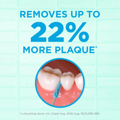 Soft-Picks Wide Space, Easy to Use Dental Picks for Teeth Cleaning and  Health, with Convenient Carry Case, Dentist Recommended Dental Picks, 100 Count (Pack of 3)