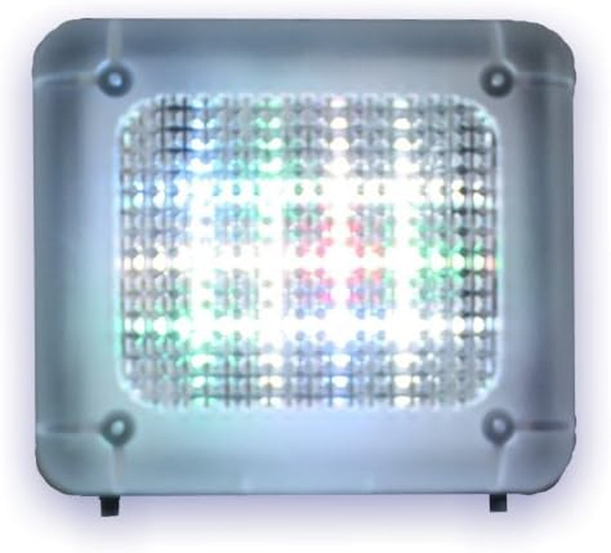 FTV-10 Charcoal Design Burglar Deterrent – Simulated TV Light with Frosted Lens – Energy-Efficient LED Dummy Home Security Technology – Prime Quality House & Valuables Protection Equipment